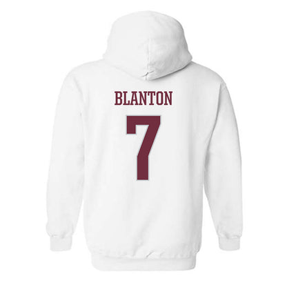 Mississippi State - NCAA Football : Stone Blanton - Sports Shersey Hooded Sweatshirt-1
