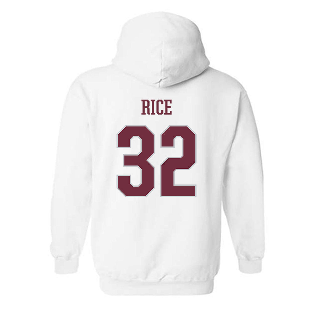 Mississippi State - NCAA Football : AJ Rice - Sports Shersey Hooded Sweatshirt-1