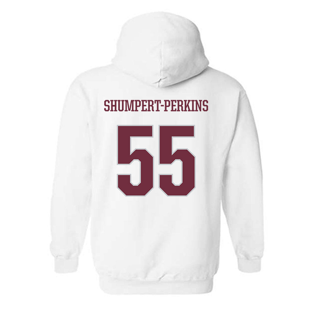 Mississippi State - NCAA Football : Jakheem Shumpert-Perkins - Sports Shersey Hooded Sweatshirt-1