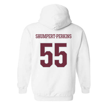 Mississippi State - NCAA Football : Jakheem Shumpert-Perkins - Sports Shersey Hooded Sweatshirt-1