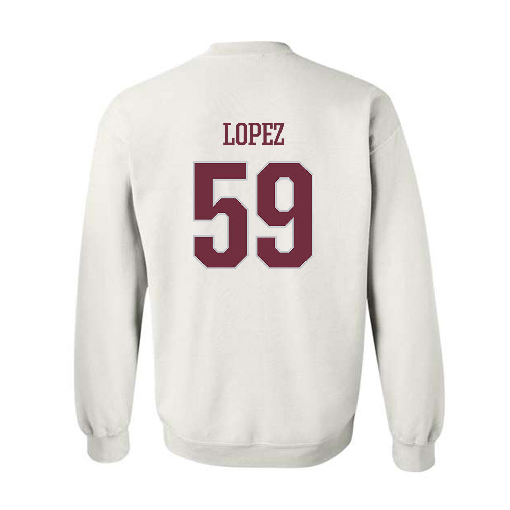 Mississippi State - NCAA Football : Alex Lopez - Sports Shersey Crewneck Sweatshirt-1