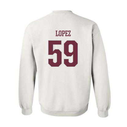 Mississippi State - NCAA Football : Alex Lopez - Sports Shersey Crewneck Sweatshirt-1