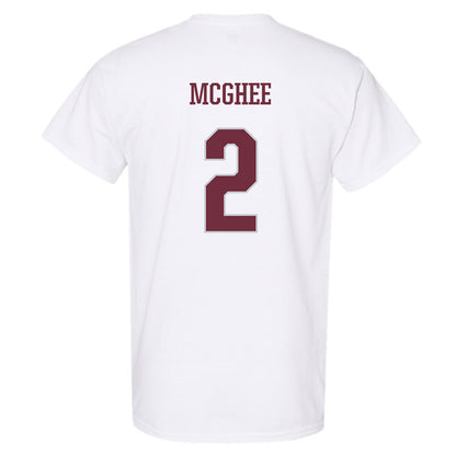Mississippi State - NCAA Men's Basketball : Jaborri Mcghee - Sports Shersey T-Shirt-1