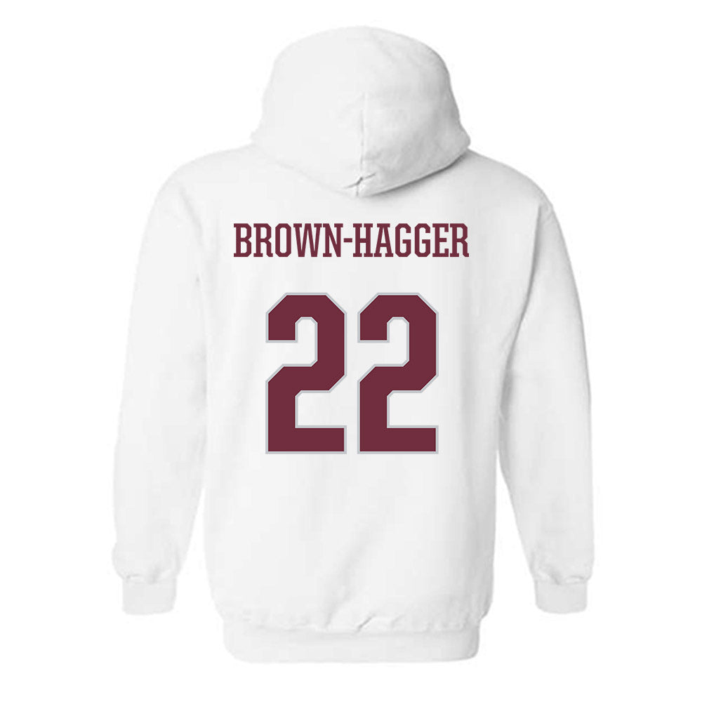 Mississippi State - NCAA Women's Basketball : Jasmine Brown-Hagger - Sports Shersey Hooded Sweatshirt-1