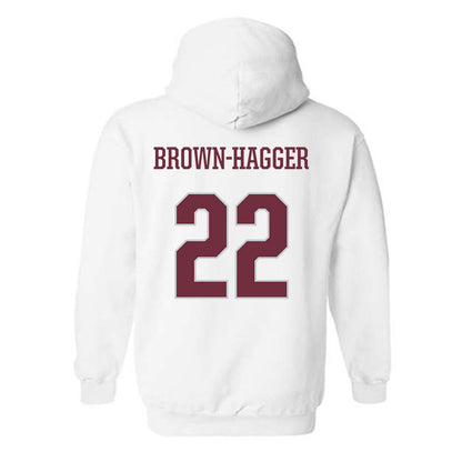 Mississippi State - NCAA Women's Basketball : Jasmine Brown-Hagger - Sports Shersey Hooded Sweatshirt-1