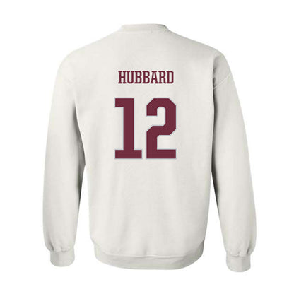 Mississippi State - NCAA Men's Basketball : Josh Hubbard - Sports Shersey Crewneck Sweatshirt-1