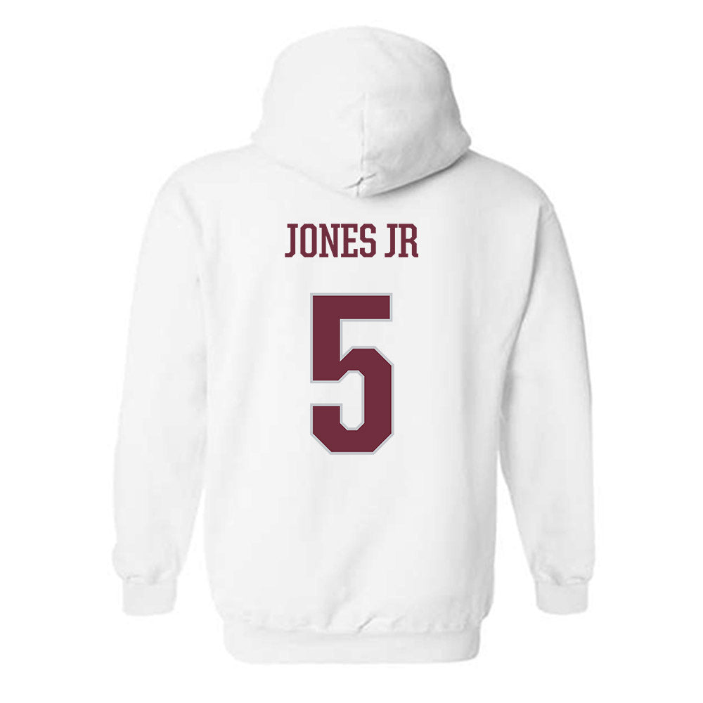 Mississippi State - NCAA Men's Basketball : Shawn Jones jr - Sports Shersey Hooded Sweatshirt-1
