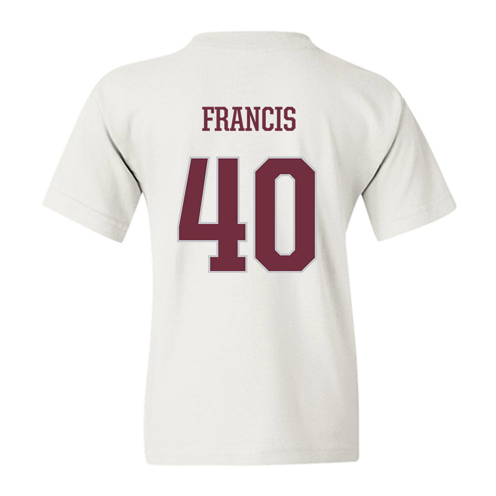 Mississippi State - NCAA Women's Basketball : Madison Francis - Sports Shersey Youth T-Shirt-1