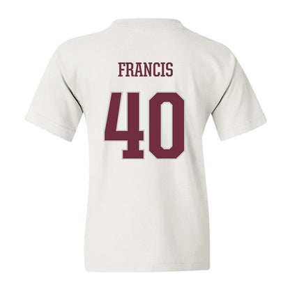 Mississippi State - NCAA Women's Basketball : Madison Francis - Sports Shersey Youth T-Shirt-1