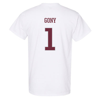 Mississippi State - NCAA Women's Basketball : Nyayongah Gony - Sports Shersey T-Shirt-1