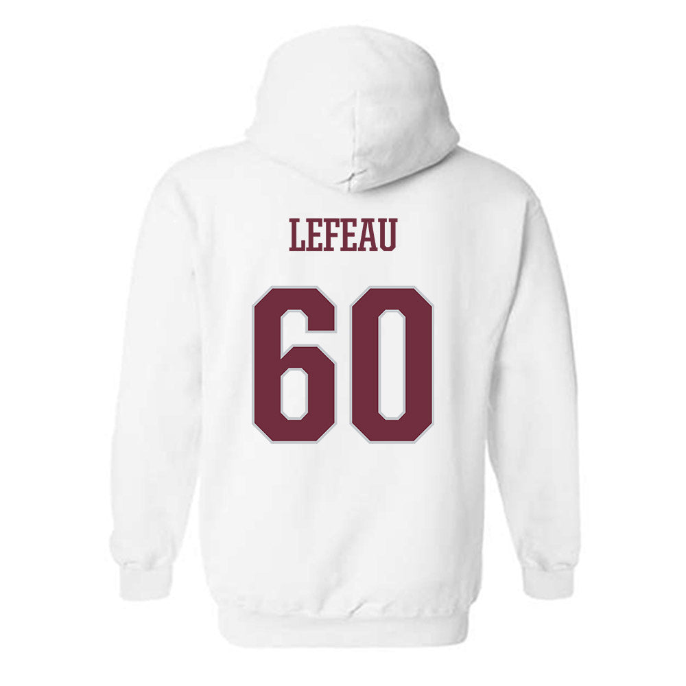 Mississippi State - NCAA Football : Matthew Lefeau - Classic Shersey Hooded Sweatshirt-1