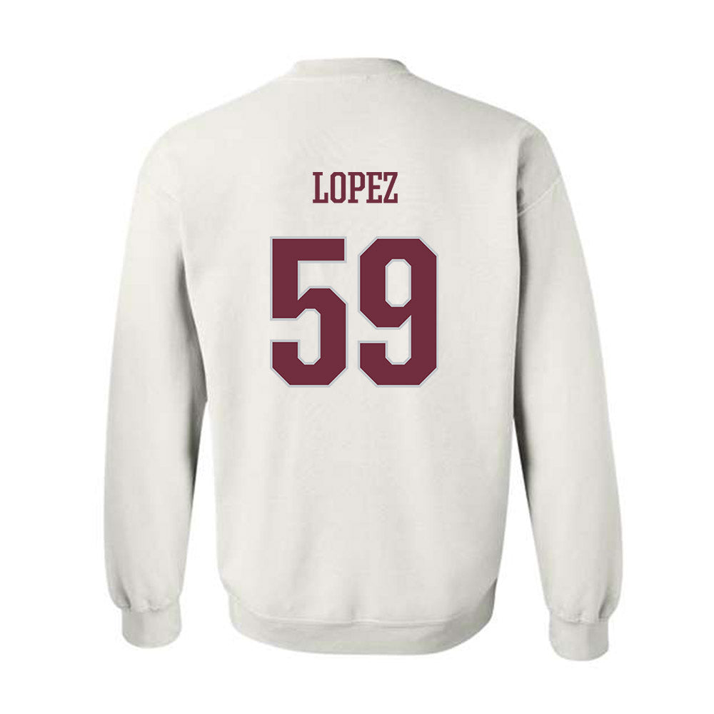 Mississippi State - NCAA Football : Alex Lopez - Classic Shersey Crewneck Sweatshirt-1