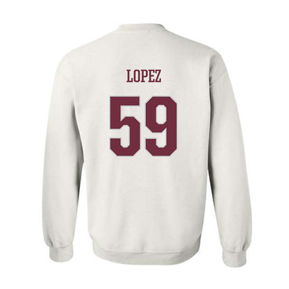 Mississippi State - NCAA Football : Alex Lopez - Classic Shersey Crewneck Sweatshirt-1