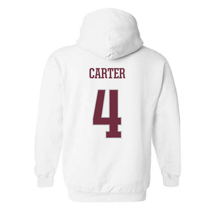 Mississippi State - NCAA Women's Basketball : Jessika Carter - Classic Shersey Hooded Sweatshirt-1