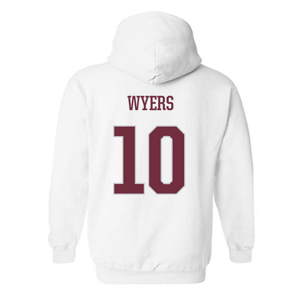 Mississippi State - NCAA Baseball : Drew Wyers - Classic Shersey Hooded Sweatshirt-1