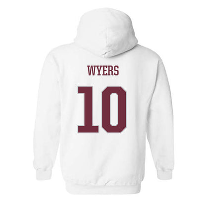 Mississippi State - NCAA Baseball : Drew Wyers - Classic Shersey Hooded Sweatshirt-1