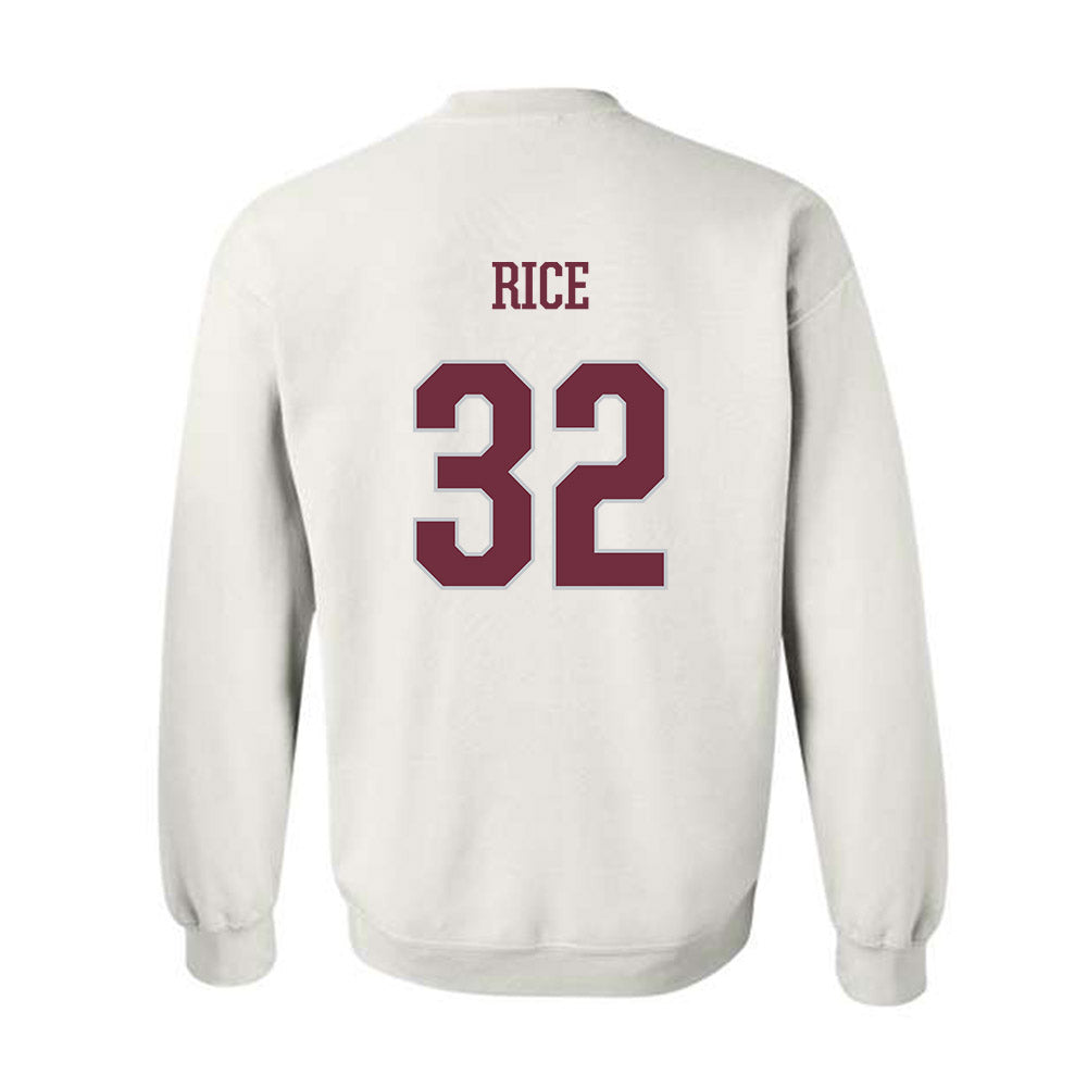 Mississippi State - NCAA Football : AJ Rice - Classic Shersey Crewneck Sweatshirt-1