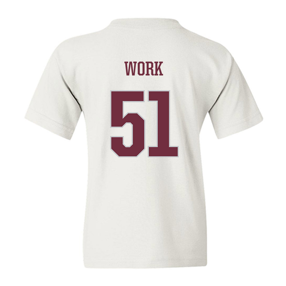 Mississippi State - NCAA Football : Luke Work - Classic Shersey Youth T-Shirt-1