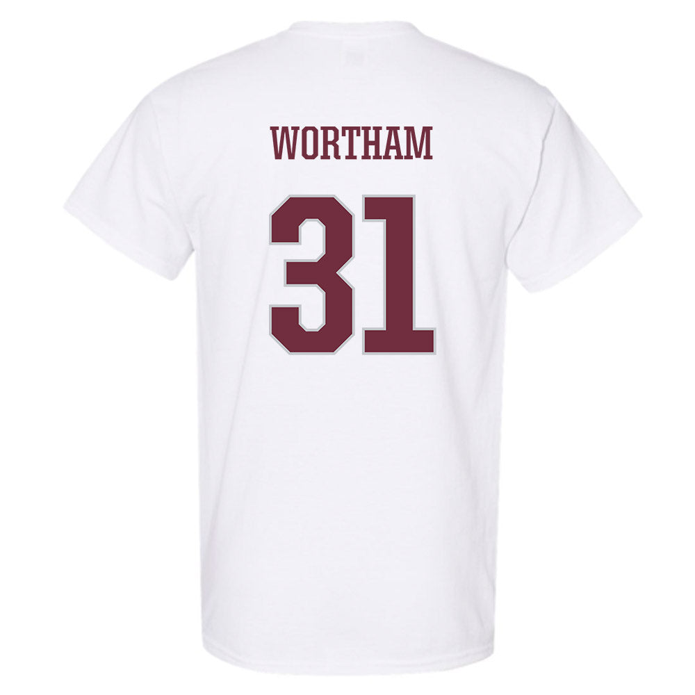 Mississippi State - NCAA Baseball : Charlie Wortham - Classic Shersey T-Shirt-1