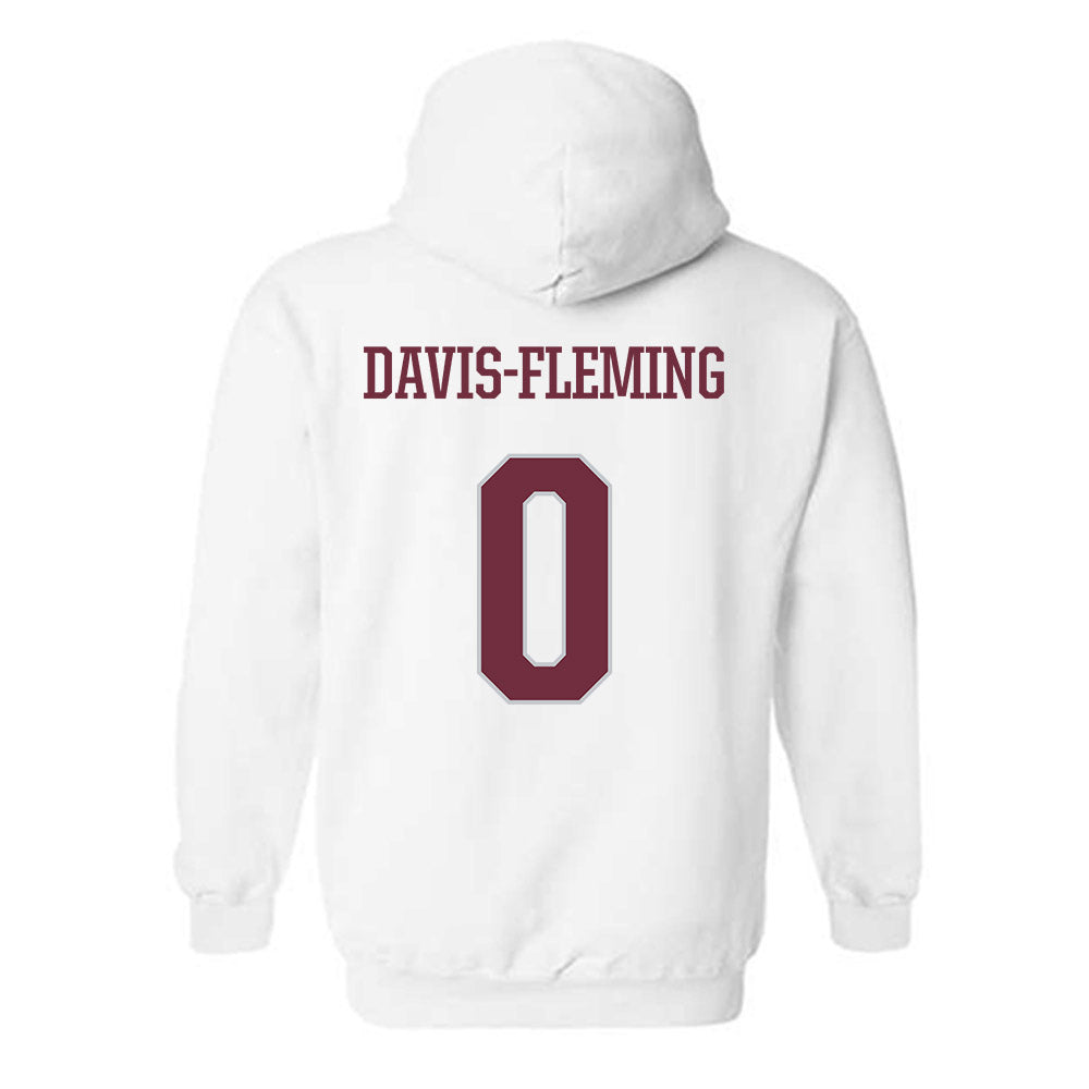 Mississippi State - NCAA Men's Basketball : Jamarion Davis-Fleming - Classic Shersey Hooded Sweatshirt-1