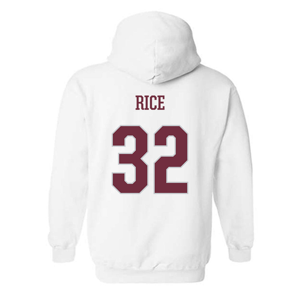 Mississippi State - NCAA Football : AJ Rice - Classic Shersey Hooded Sweatshirt-1