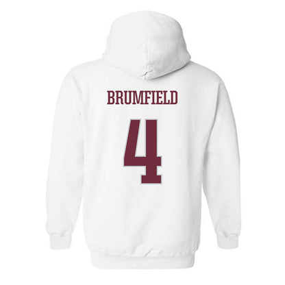 Mississippi State - NCAA Football : DeAgo Brumfield - Classic Shersey Hooded Sweatshirt-1