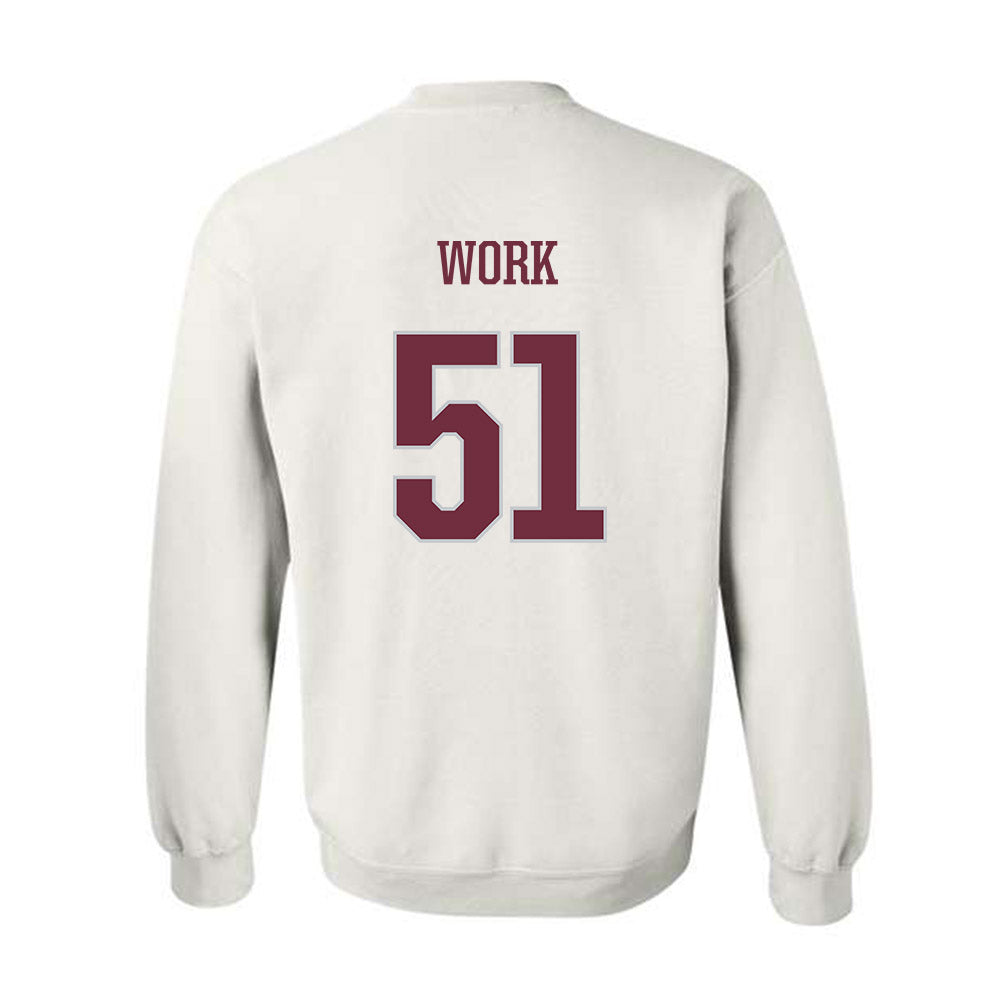 Mississippi State - NCAA Football : Luke Work - Classic Shersey Crewneck Sweatshirt-1