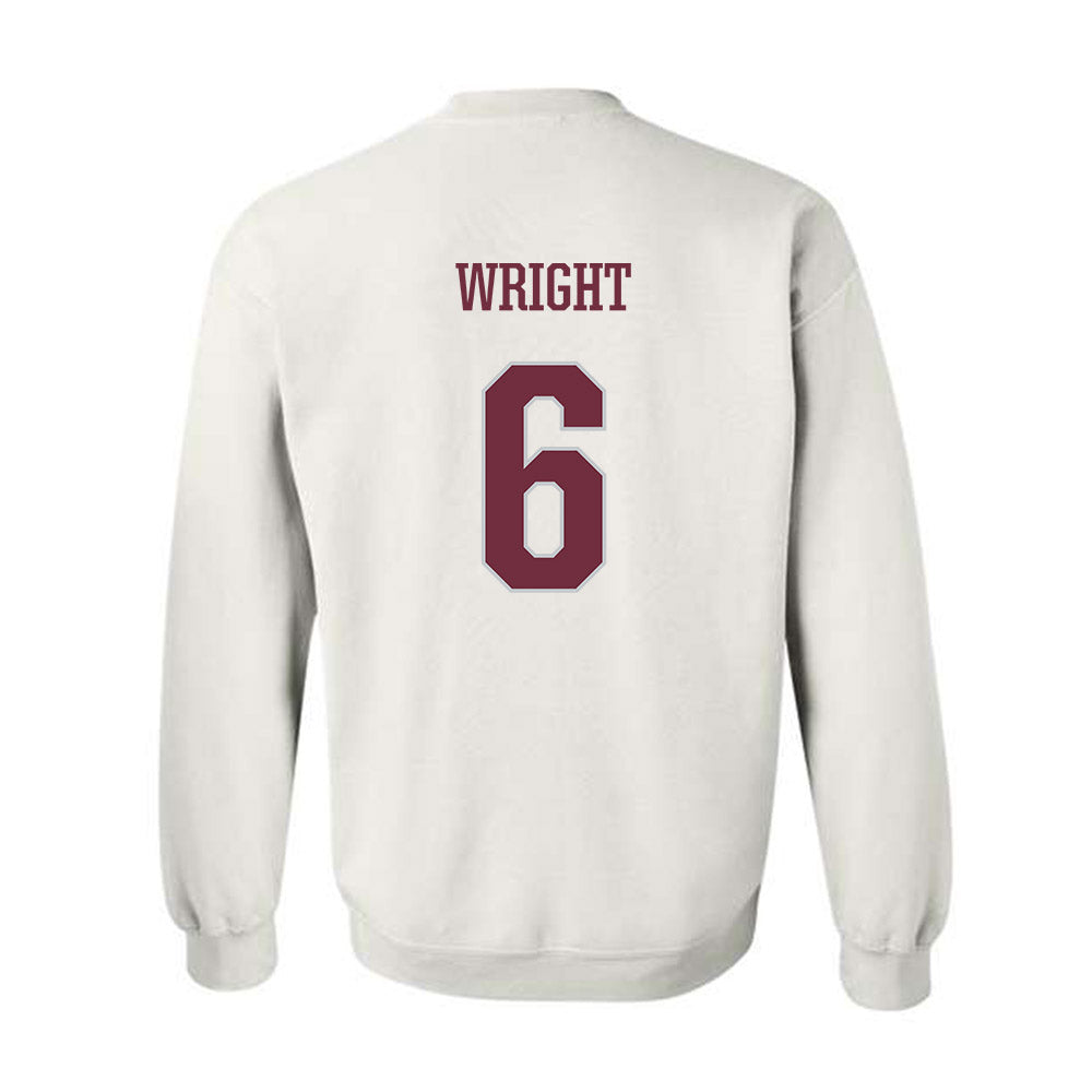 Mississippi State - NCAA Football : Traveon Wright - Classic Shersey Crewneck Sweatshirt-1