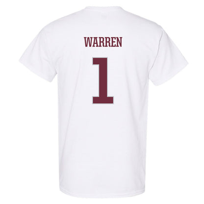 Mississippi State - NCAA Men's Basketball : Dellquan Warren - Classic Shersey T-Shirt-1