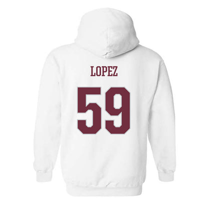 Mississippi State - NCAA Football : Alex Lopez - Classic Shersey Hooded Sweatshirt-1