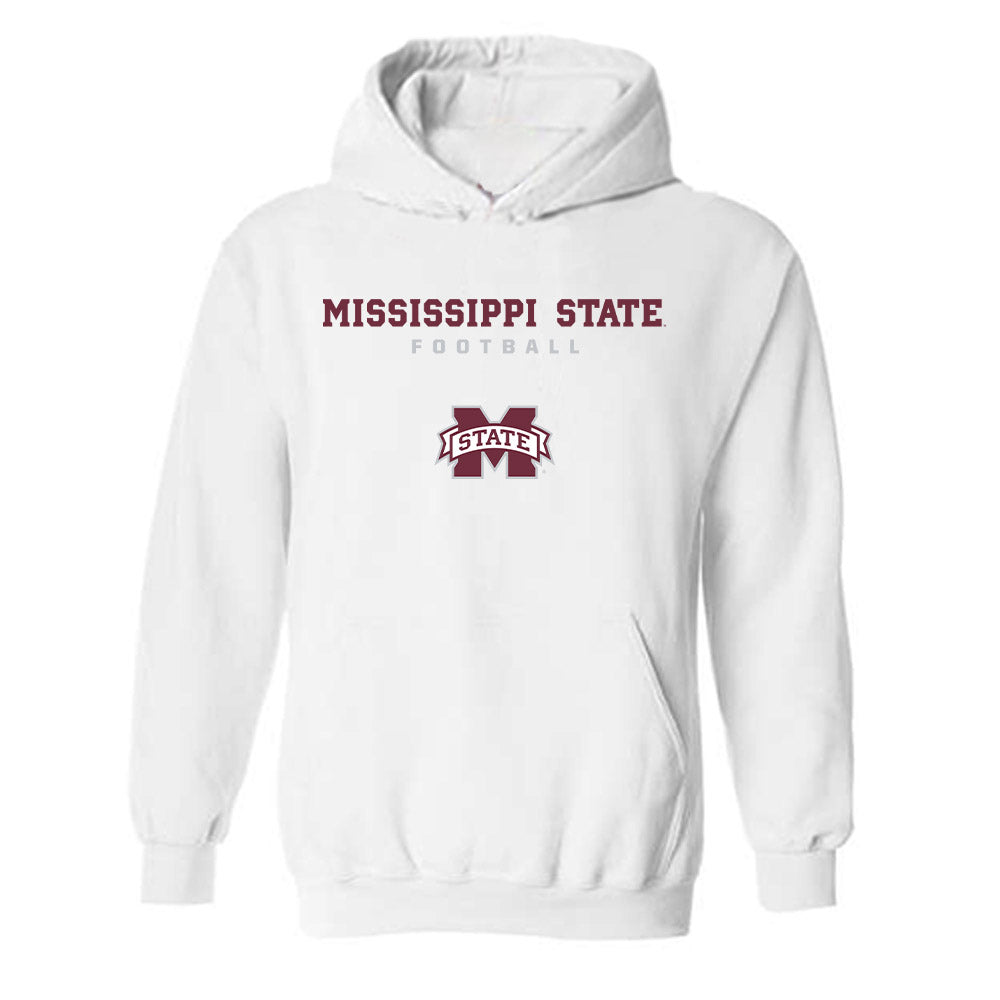 Mississippi State - NCAA Football : Luke Work - Classic Shersey Hooded Sweatshirt-0