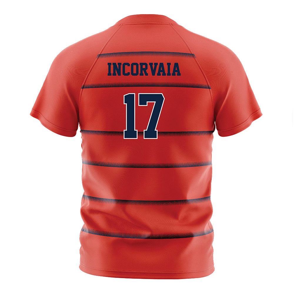 Syracuse - NCAA Women's Soccer : Abby Incorvaia - Red Soccer Jersey-1