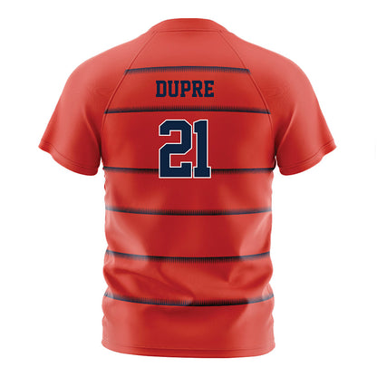 Syracuse - NCAA Women's Soccer : Mackenzie Dupre - Red Soccer Jersey-1