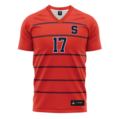 Syracuse - NCAA Women's Soccer : Abby Incorvaia - Red Soccer Jersey-0