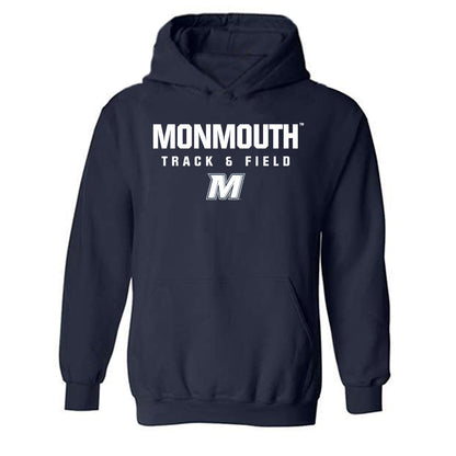 Monmouth - NCAA Men's Track & Field : Will Freeman - Classic Shersey Hooded Sweatshirt