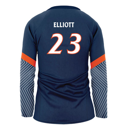 UTSA - NCAA Women's Volleyball : Brooke Elliott - Navy Volleyball Jersey-1