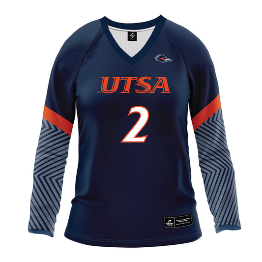 UTSA - NCAA Women's Volleyball : Bailey Lechler - Navy Volleyball Jersey