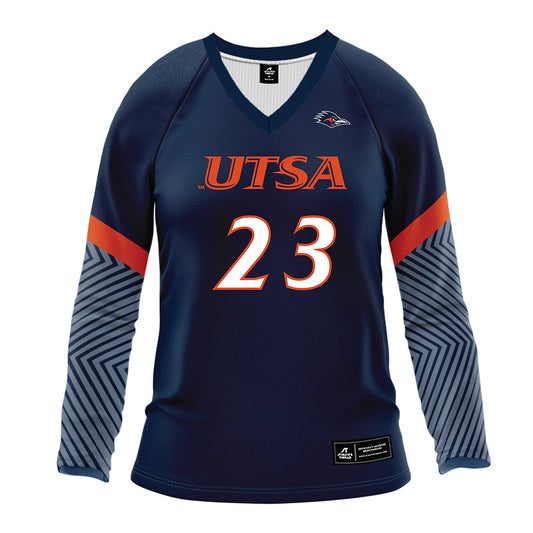 UTSA - NCAA Women's Volleyball : Brooke Elliott - Navy Volleyball Jersey-0