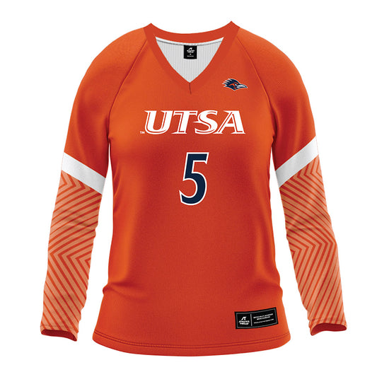 UTSA - NCAA Women's Volleyball : Ally Tribe - Orange Volleyball Jersey