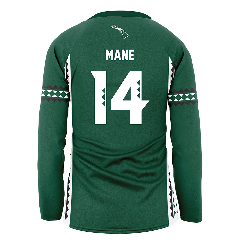 Hawaii - NCAA Women's Volleyball : Tyla Reese Mane - Green Volleyball Jersey-1