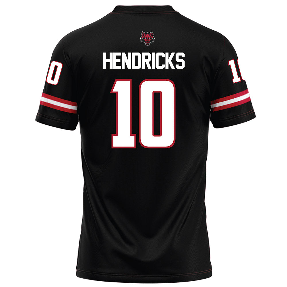 Arkansas State - NCAA Football : DeMarcus Hendricks - Black Football Jersey-1