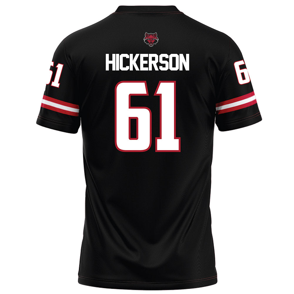 Arkansas State - NCAA Football : Adam Hickerson - Black Football Jersey-1