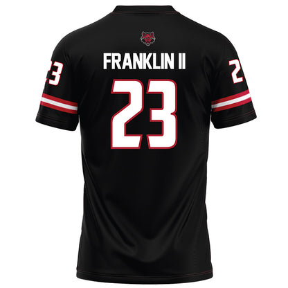 Arkansas State - NCAA Football : Cedric Franklin II - Black Football Jersey-1