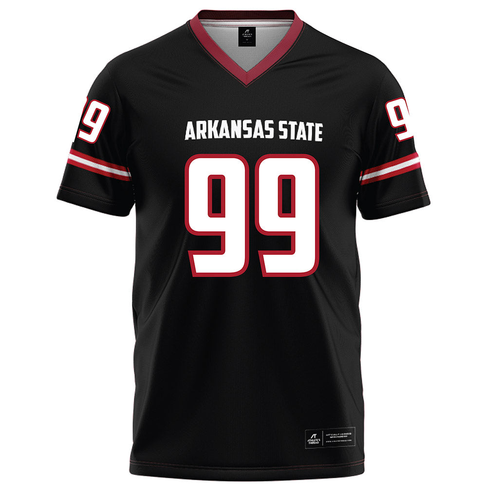 Arkansas State - NCAA Football : Quincy Wright - Black Football Jersey-0