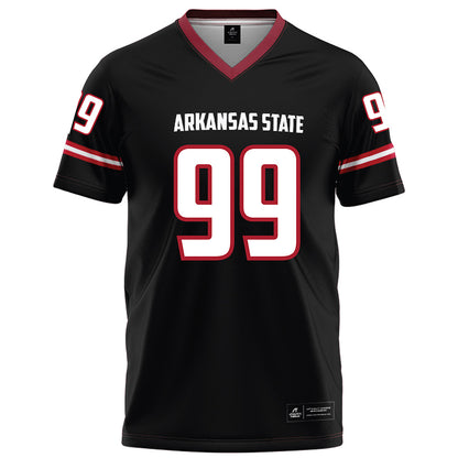 Arkansas State - NCAA Football : Quincy Wright - Black Football Jersey-0