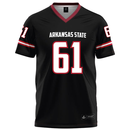Arkansas State - NCAA Football : Adam Hickerson - Black Football Jersey-0