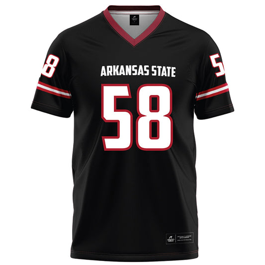 Arkansas State - NCAA Football : Cameron Ambrose - Black Football Jersey