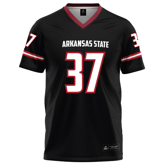 Arkansas State - NCAA Football : AJ Beale - Black Football Jersey