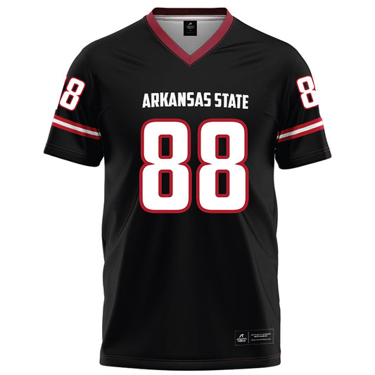Arkansas State - NCAA Football : Calen Presser - Black Football Jersey-0