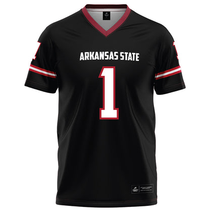 Arkansas State - NCAA Football : Braden Jackson - Black Football Jersey-0